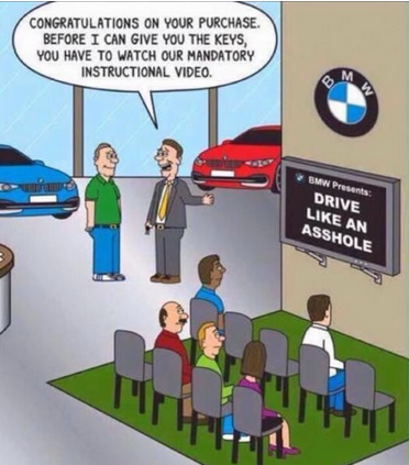 Or are Audi drivers all morons?