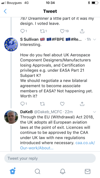 International travel March 2019