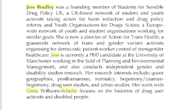 Jess Bradley - a government advisor on women's rights suspended by NUS over indecent blog. Part iii