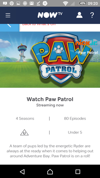 How do you explain to your 5 year old that Netflix UK took their favourite show away?