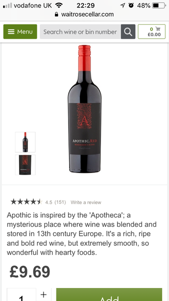 Tell me what is the most amazing £10 red or white wine