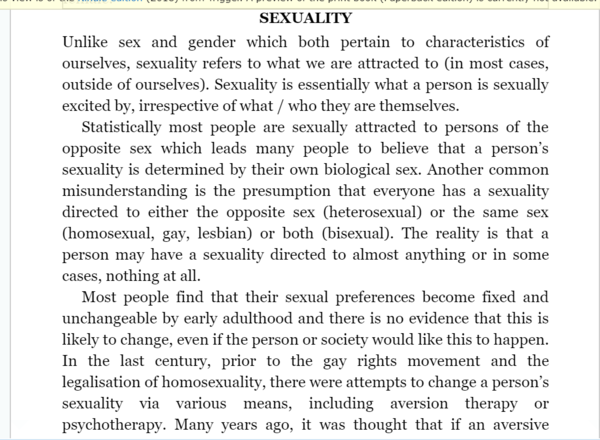 Trans sexuality
