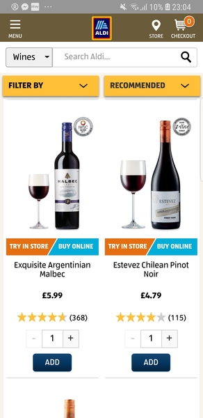 Tell me what is the most amazing £10 red or white wine