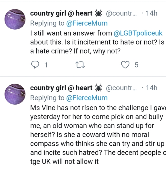 UK police telling people who identify as trans that if they feel victimised by a Daily Mail article they should call 101 to report it.