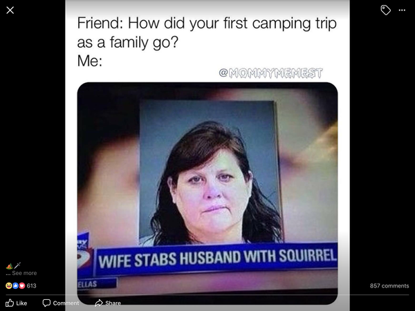 AIBU to think camping is f*cking shit, it’s not cheap and it’s not fun