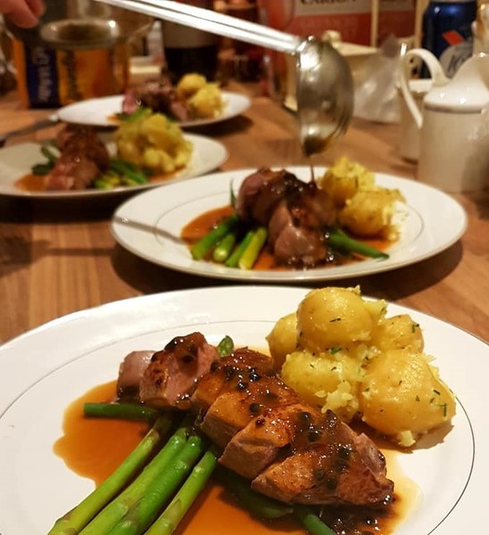 To ask you to upload a photo or photos of some of the best food you have made