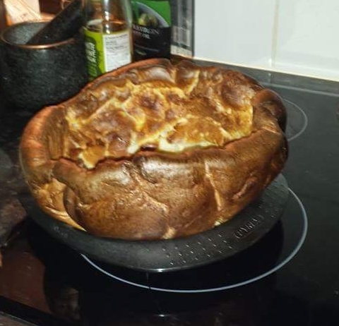 To ask you to upload a photo or photos of some of the best food you have made