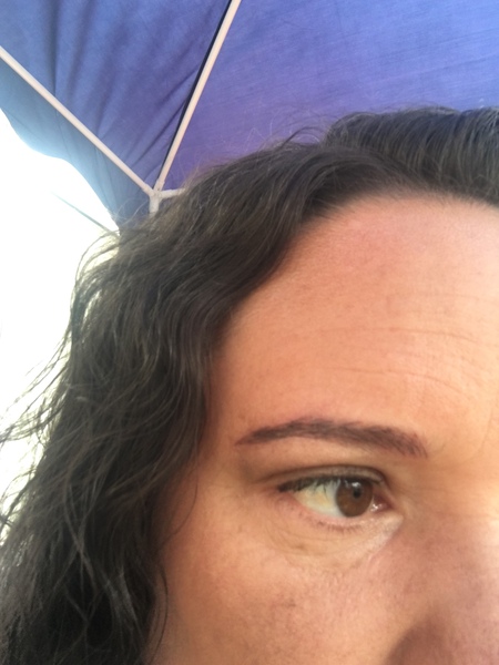 Micro blading is this a disaster or not? (picture included)