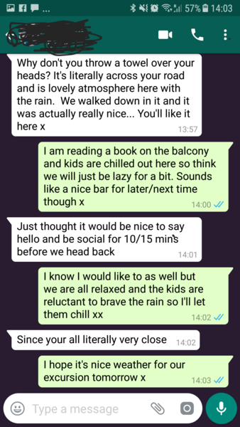 Awful holiday