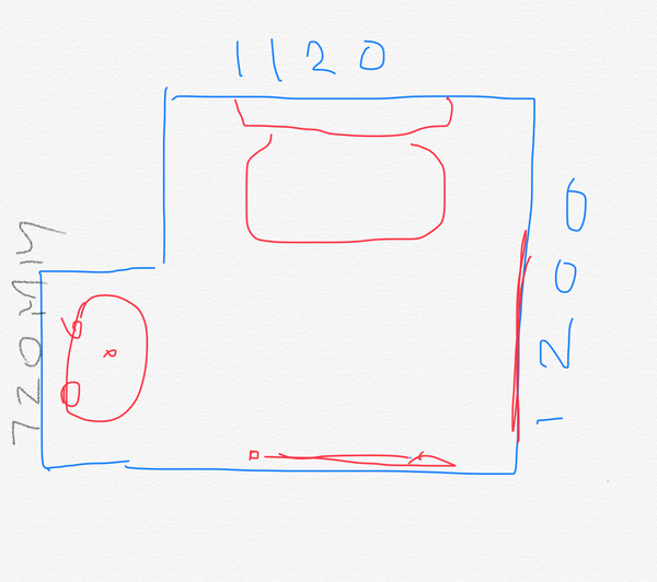 What lay -out would you use for a downstairs loo in this space?