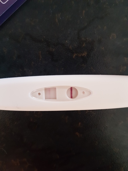 Is this a positive? TTC and due on period tomorrow