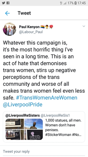 Examples of Silencing in trans debate?