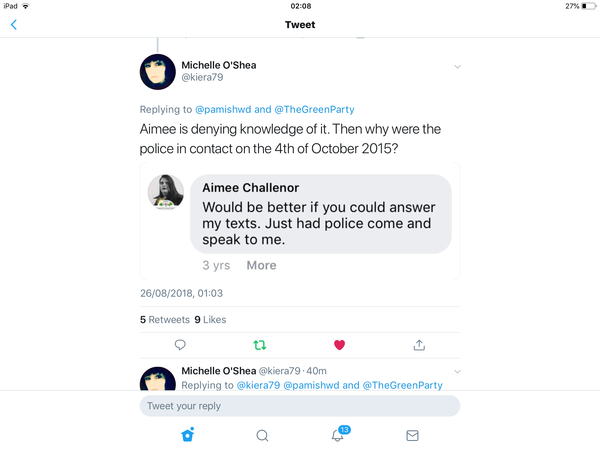 Green Party statement