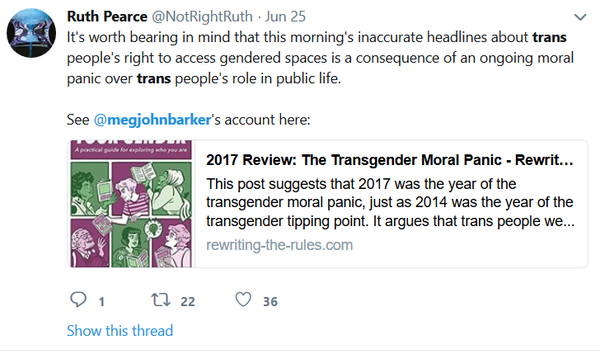 The British Association for Counselling and Psychotherapy have come up with. Definition of "woman"....