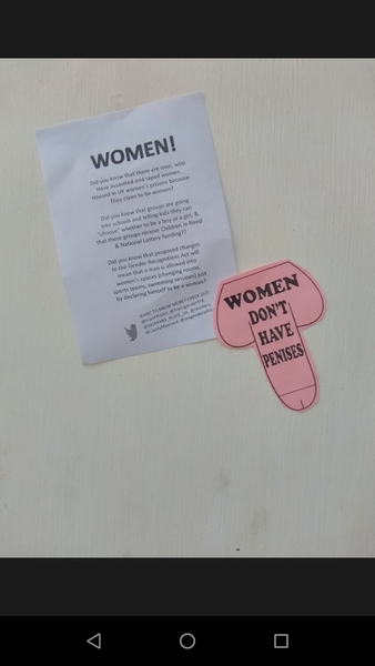 Thread 2 - Anti-trans vandals are plastering vile ‘women don’t have penises’ stickers around THE WORLD