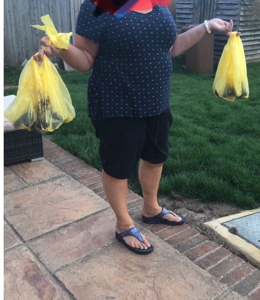 Should the gardener pick up the dog poo as part of their 'duties'?