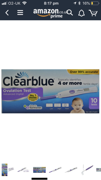 Clear blue digital advanced