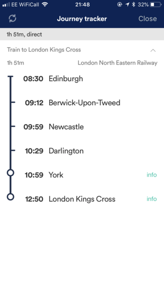 Will DD14 be ok on a train from Leeds to london tomorrow?
