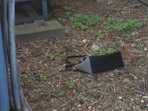 To keep a handbag I’ve found?