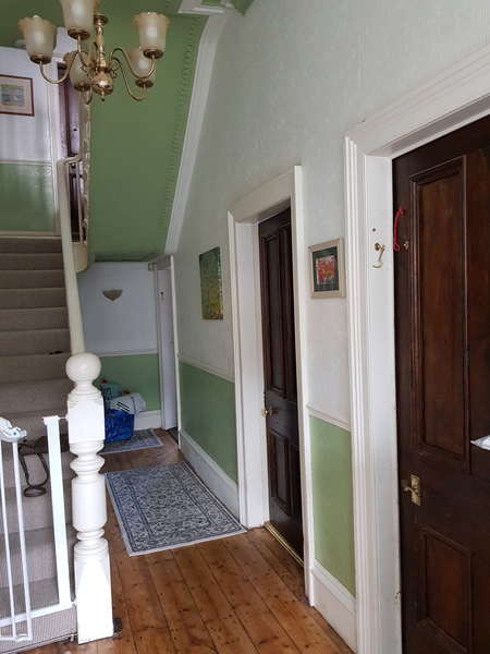 AIBU to be lazy-ish redecorating my hallway?