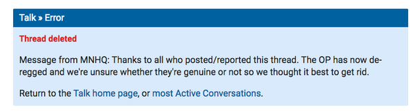 TRAs seem to have a new plan of attack on this forum