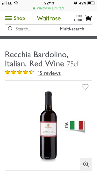 Tell me what is the most amazing £10 red or white wine