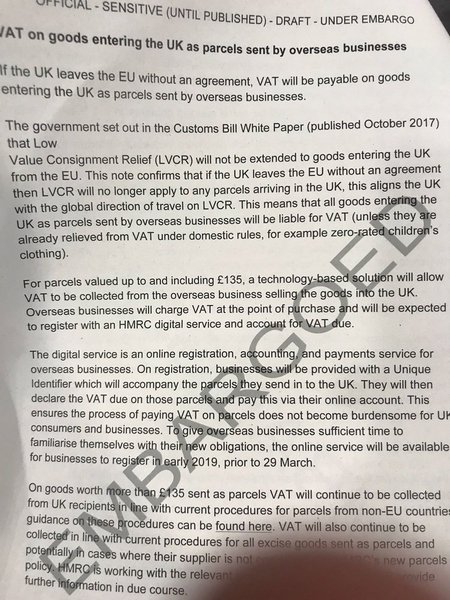VAT fraud and Brexit