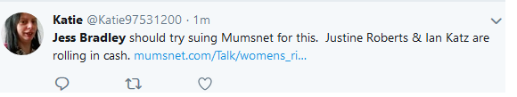 TERFblocker inciting TAs to 'go after the advertisers'