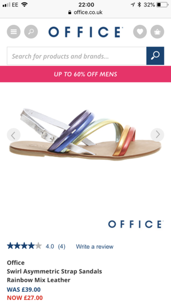 I need rainbow sandals