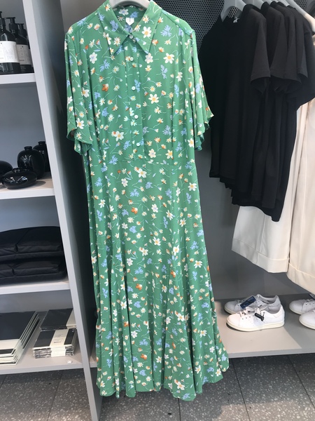 Saw a green midi length dress with loads of meadow flowers, i must find it please help!