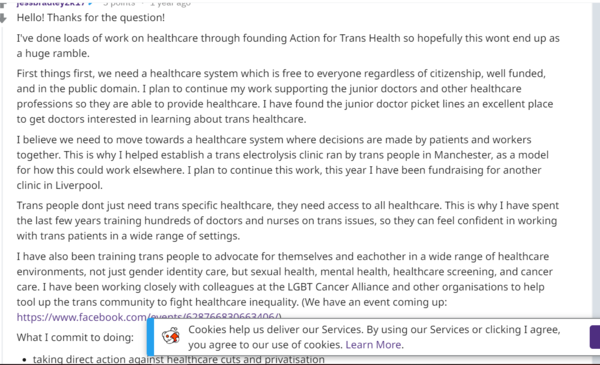 Jess Bradley - a government advisor on women's rights suspended by NUS over indecent blog. Part iii