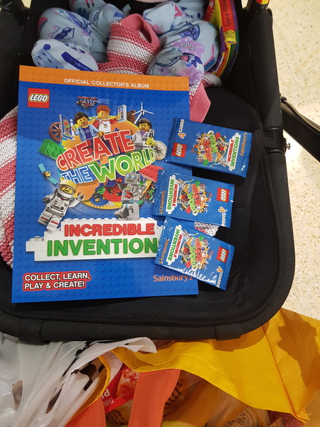 Sainsbury's lego book is back