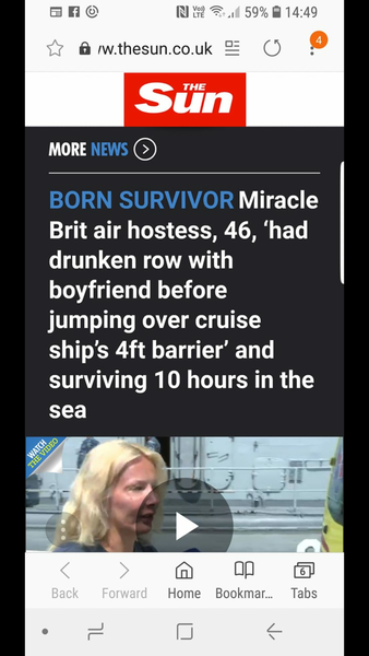 The British on holiday