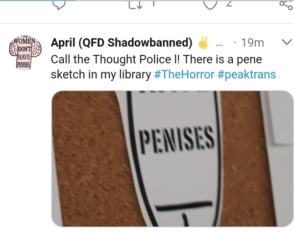 Anti-trans vandals are plastering vile ‘women don’t have penises’ stickers around London