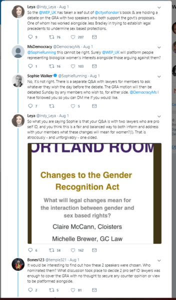 Ultimate betrayal by the WEP