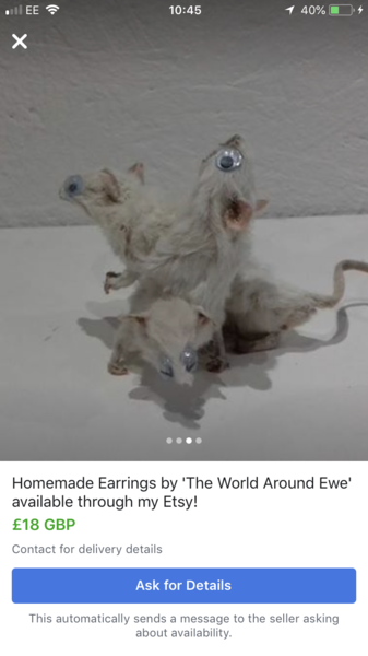 Weird selling crap on Facebook AGAIN
