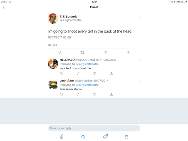 Abuse of GC women on twitter (be warned graphic, disturbing)