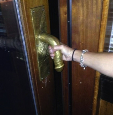 To ask you for door knob recommendations?