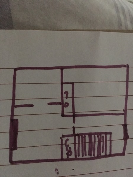 Mystery cupboard *with terrible doodle*