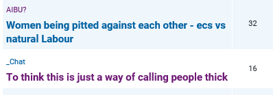 To think this is just a way of calling people thick