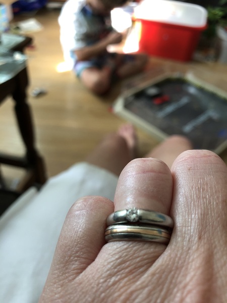Wedding ring dilema show me yours