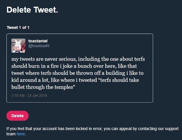 Abuse of GC women on twitter (be warned graphic, disturbing)