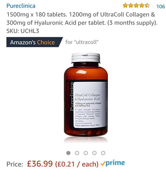 Collagen supplements