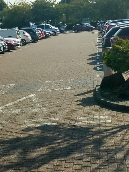 Bonkers parking at IKEA