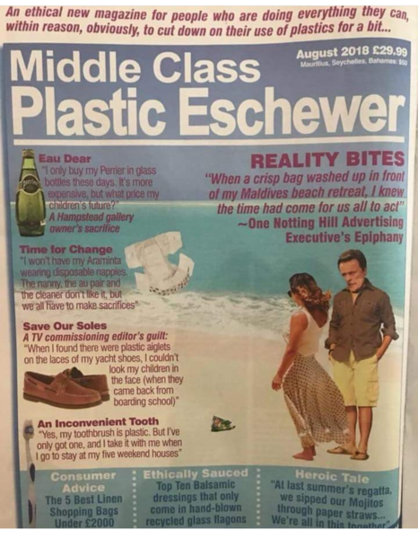 To think reducing plastic consumption is only really possible for wealthier families.