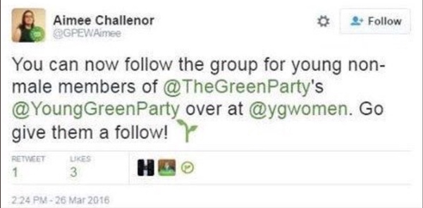 Green Party statement