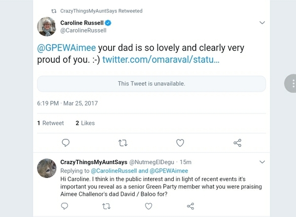 Green Party statement continuation thread