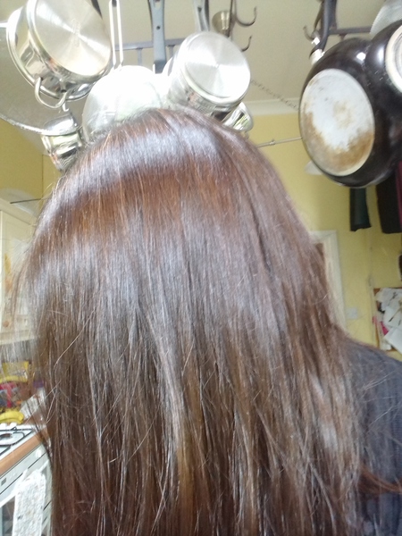 Growing out grey hair from a fashion colour