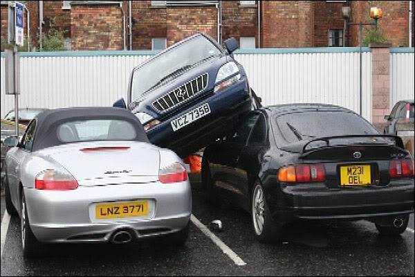 Bonkers parking at IKEA