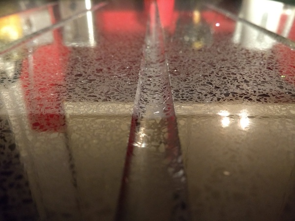 Quartz worktops and sinks. Exciting! ;-)